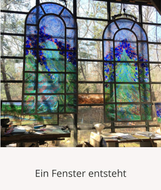 Ein Fenster entsteht