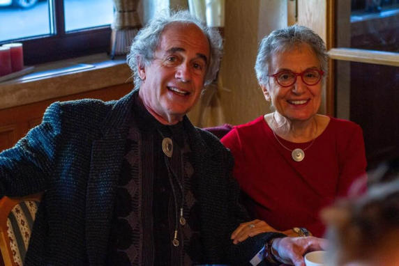 Miriam Marie Ariel mit Barney Zeitz bei ihrem Besuch in Deutschland im September 2019